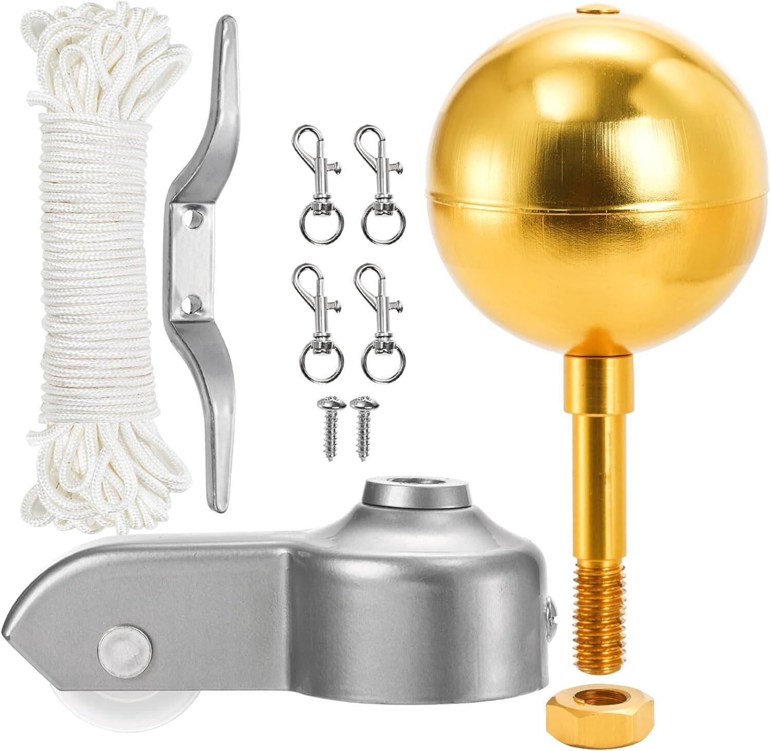 DEAYOU Flag Pole Parts Kits, F