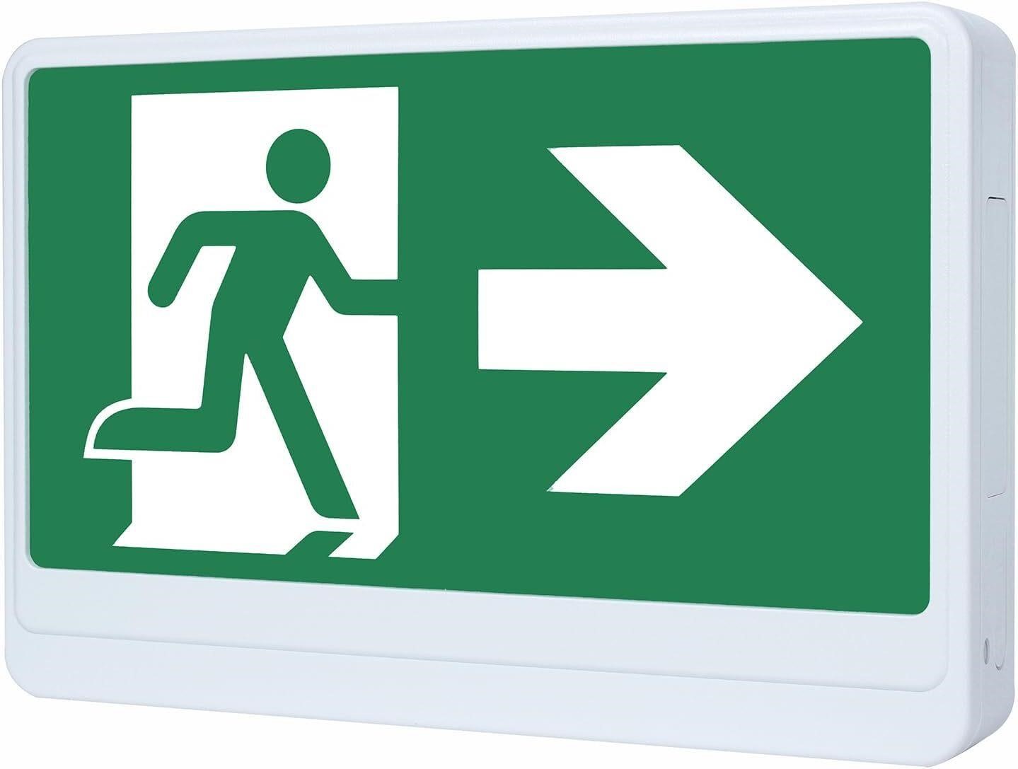 Qllite Running Man Exit Sign,