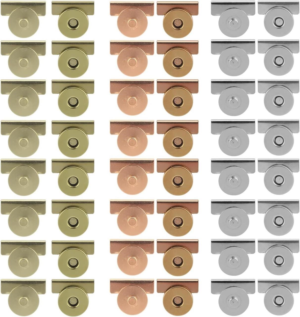 24 Sets Magnetic Snaps for Pur