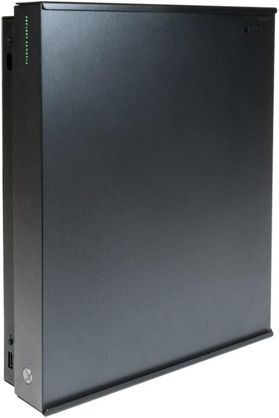 HIDEit Mounts X1X Wall Mount for Xbox One X - Steel Mount for Xbox One X to Safely Store Your Xbox One X Near or Behind TV