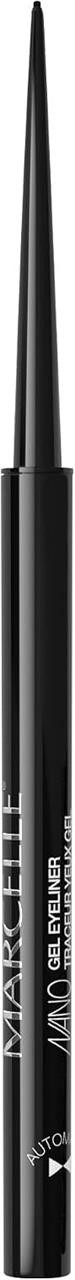 Marcelle Nano Gel Eyeliner, Black Diamond, Retractable Eye Pencil, Extra-Precise Application, Micro Tip, Smudge-Proof, Hypoallergenic, Fragrance-Free, Cruelty-Free, 0.05 g