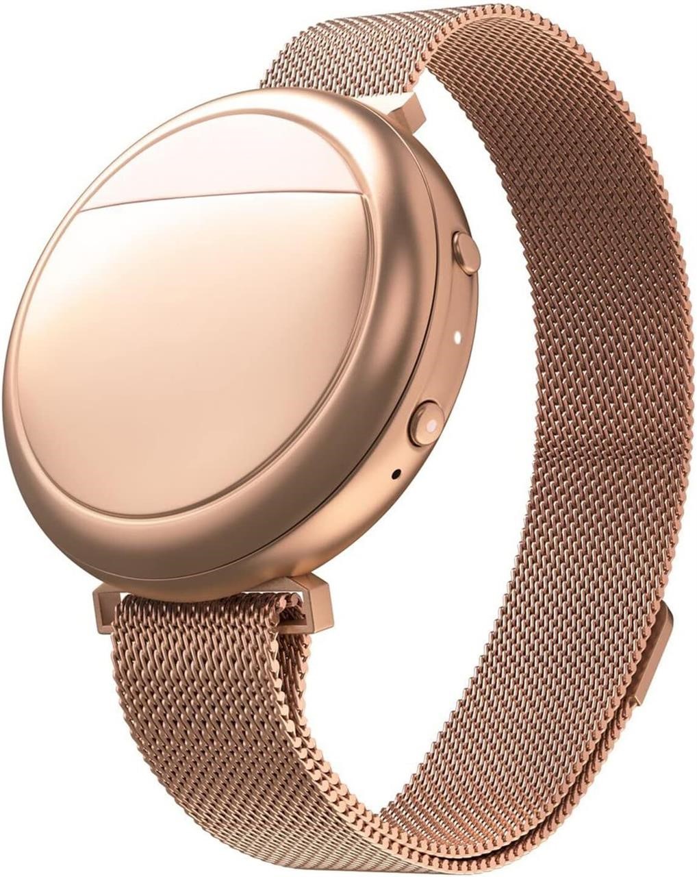 Embr Wave, Wearable Personalized Relief Wristband, Manage Menopause, Hot Flashes, and Night Sweats, Cooling and Warming Technology, Rechargeable, Rose Gold