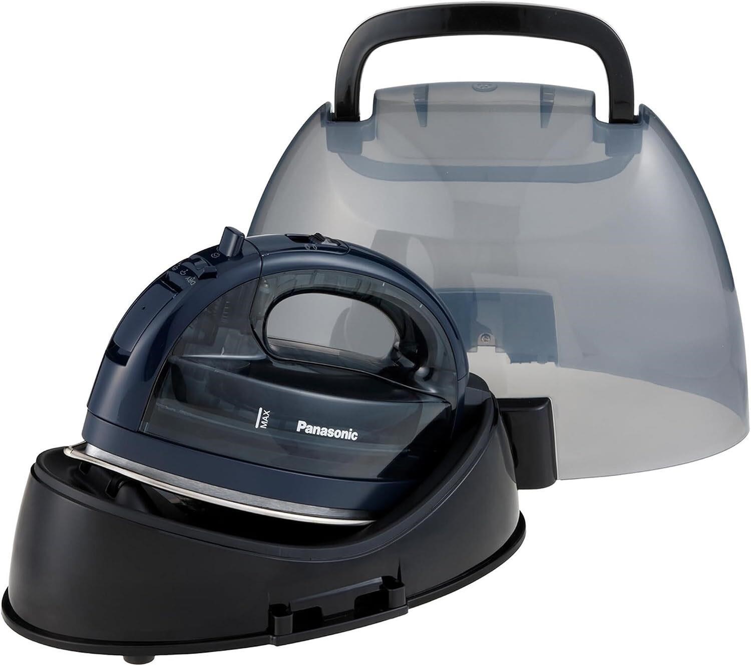 Panasonic NIWL700A Cordless Steam Iron 鈥?1500W Portable Iron for Clothes with Dual-Tip Soleplate 鈥?Compact, Lightweight, Fast Heat-Up