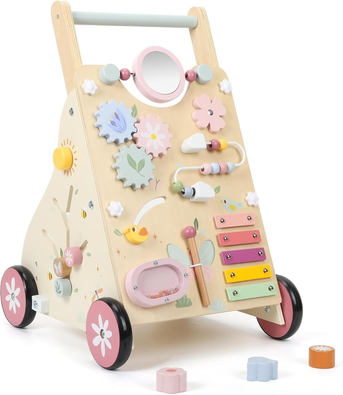 Pithfor Wooden Baby Walker, Ba