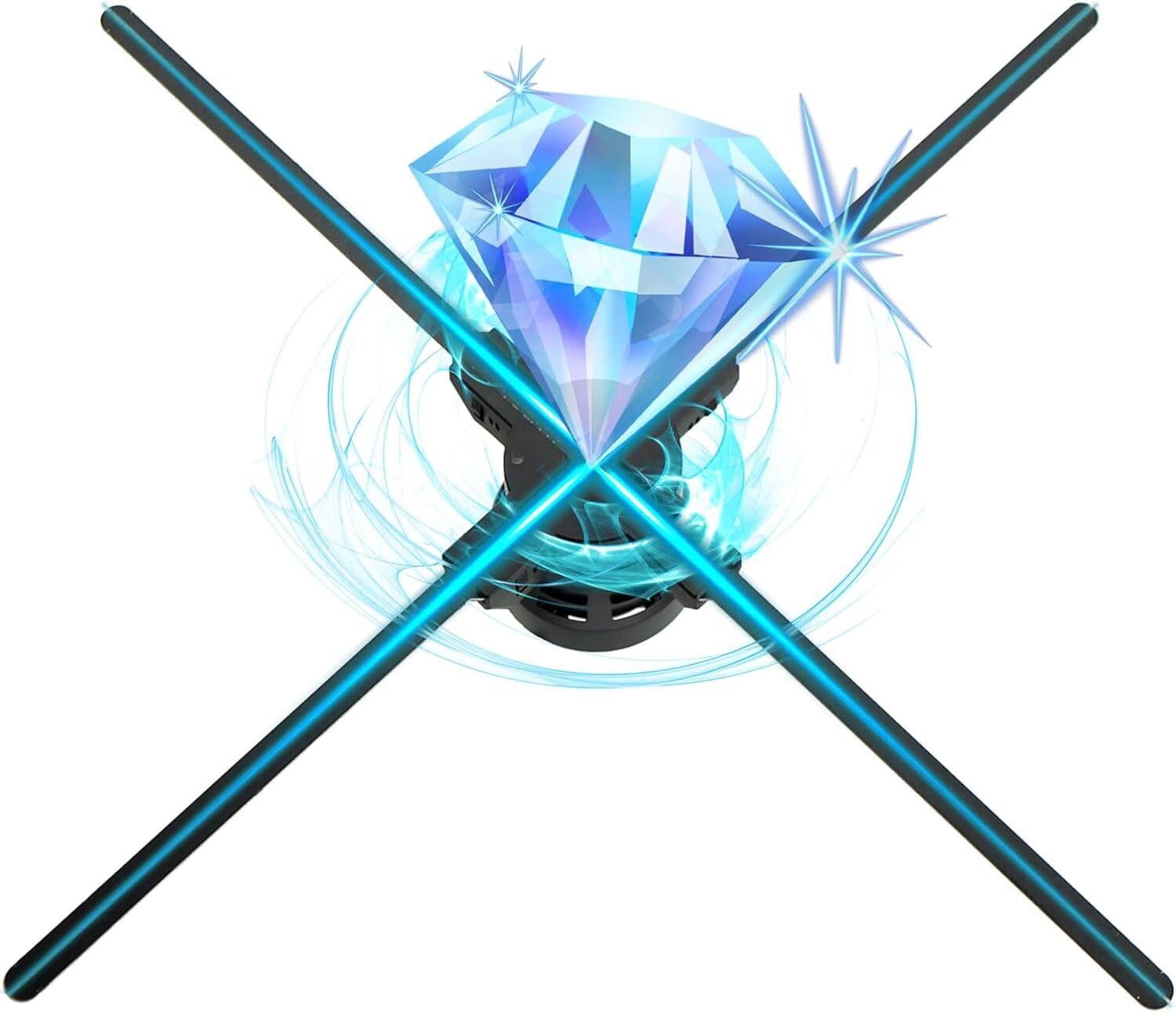 3D Hologram Fan,27.5 Inch 3D H