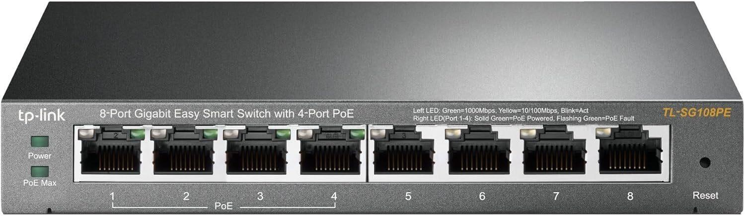 TP-Link 8Port Gigabit PoE Swi
