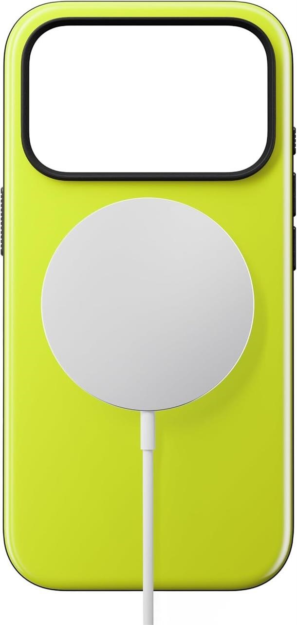 NOMAD Modern Sport Case Volt Compatible with iPhone 17 Pro Magsafe Charging, Phone Case for iPhone 17 Pro