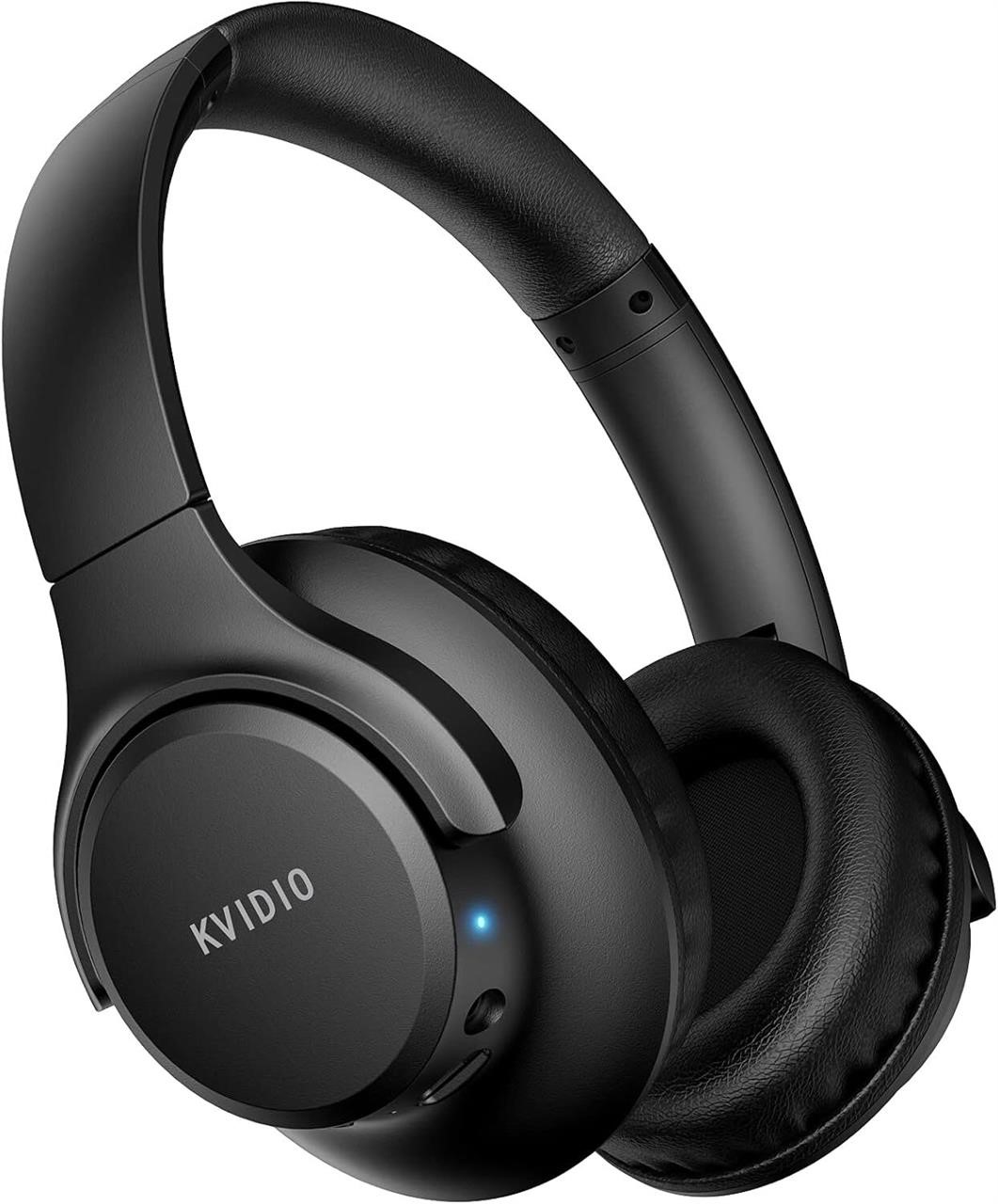 KVIDIO Bluetooth Headphones Ov