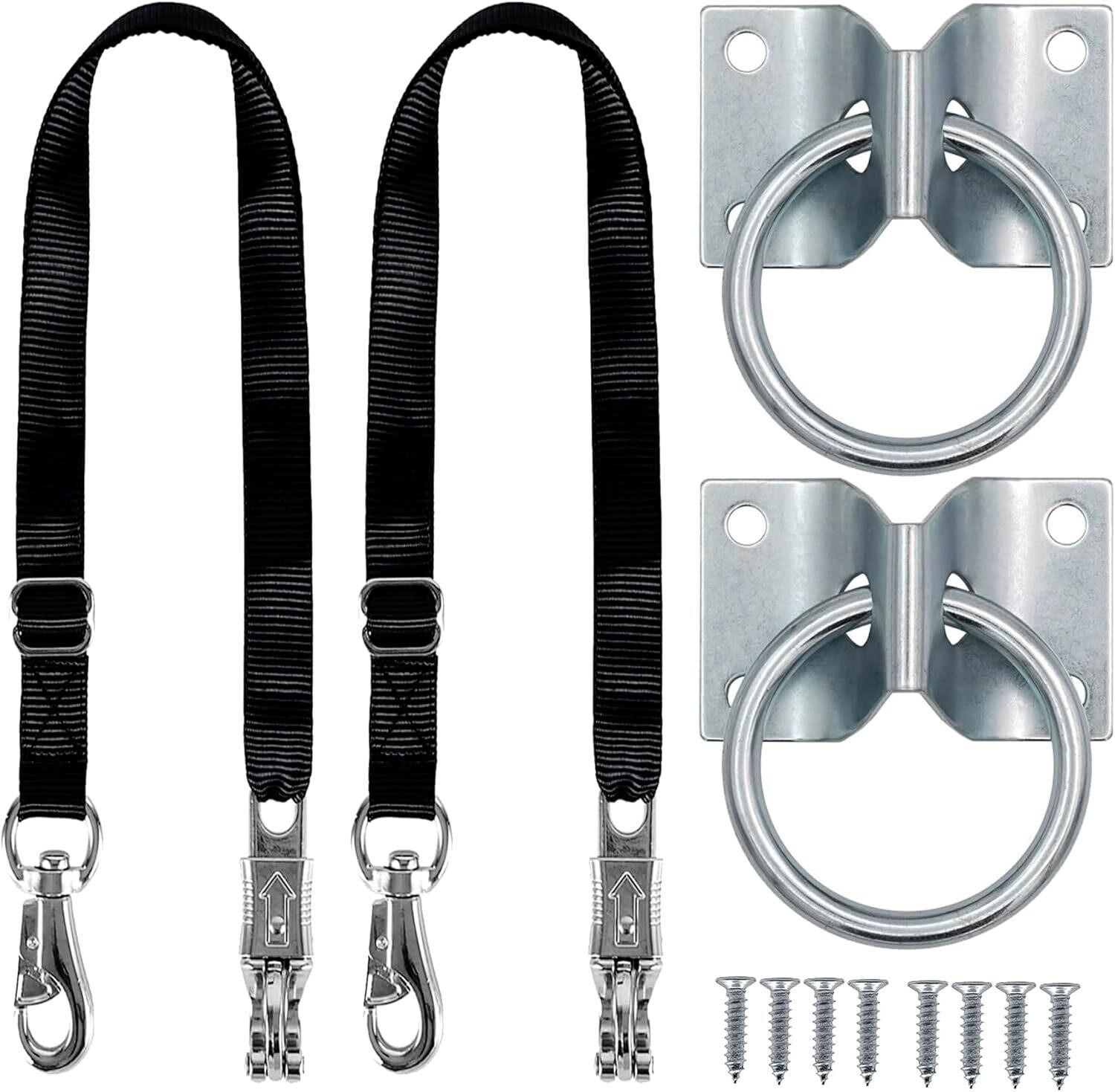 Cross Tie Ring for Horses, Blo