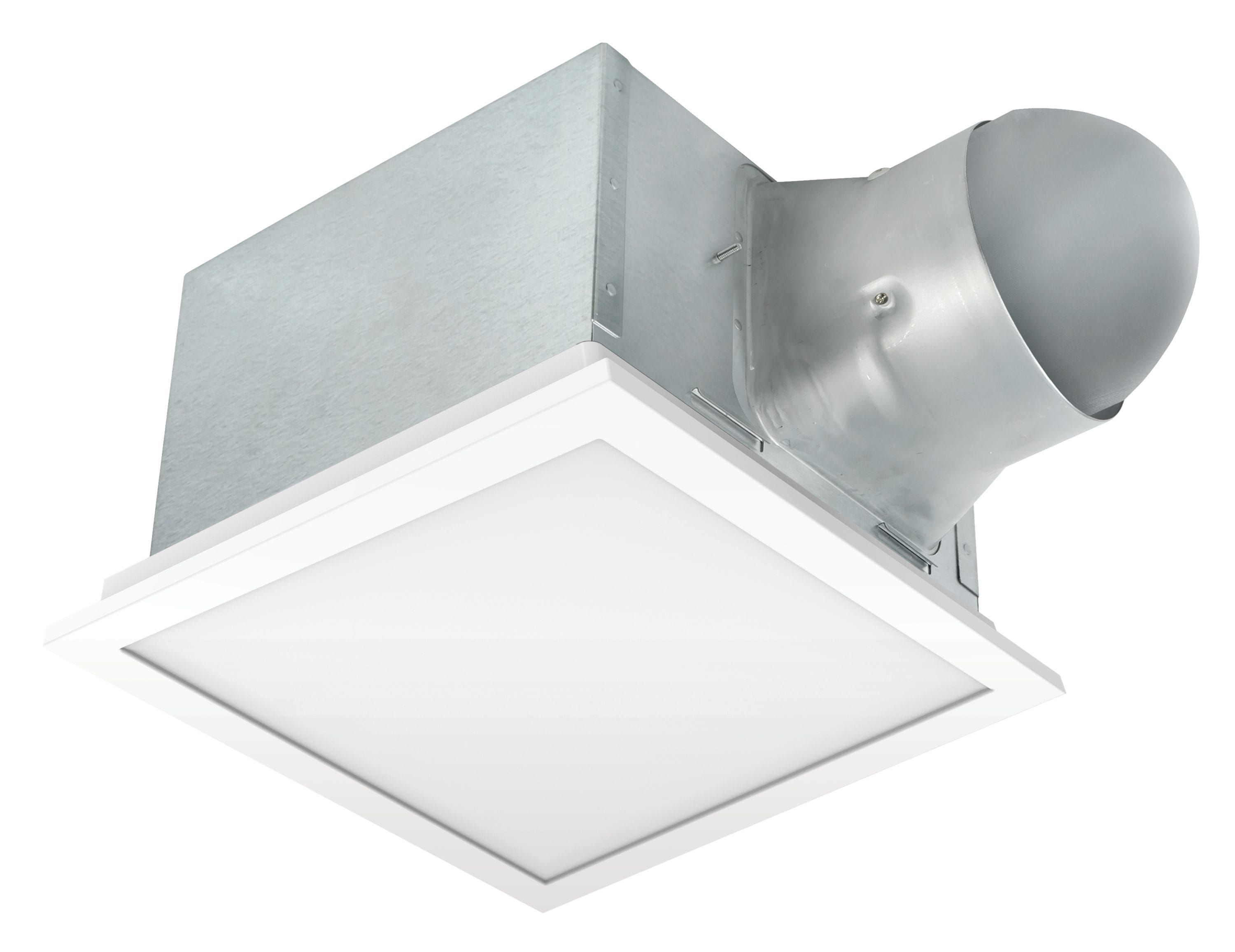 Utilitech Ventilation fan 1.0-Sone 150-CFM White Decorative Lighted Bathroom Fan (ENERGY STAR Certified)