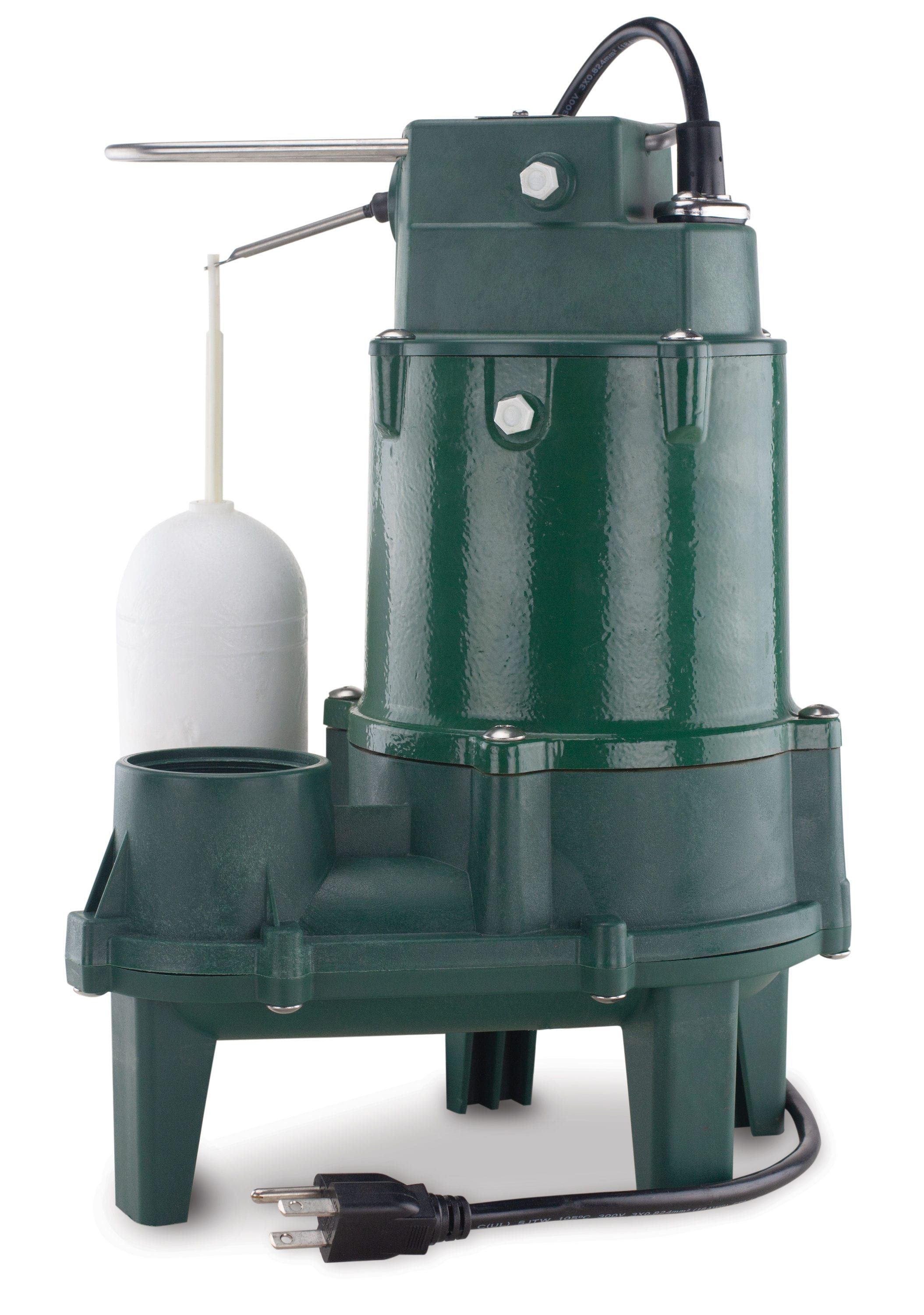 Zoeller 1/2-HP 115 -Volt 103-Gallon Cast iron Sewage sump pump