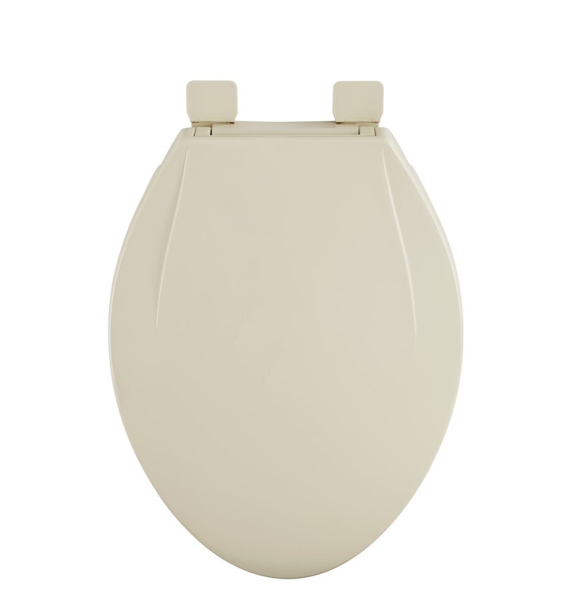 American Standard MightyTuff Plastic Bone Elongated Soft Close Toilet Seat
