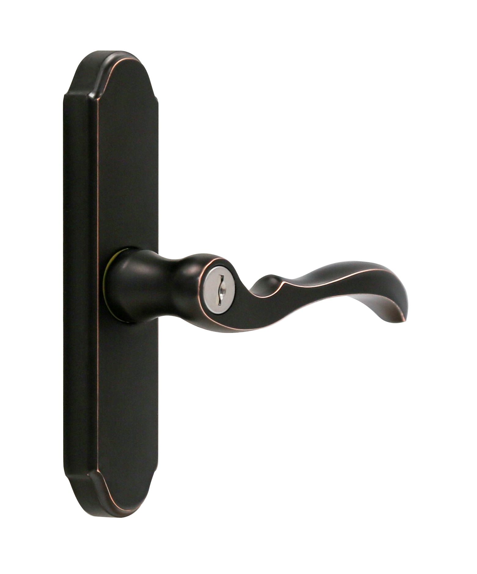 LARSON Bronze Lockable Storm door Replacement Handleset