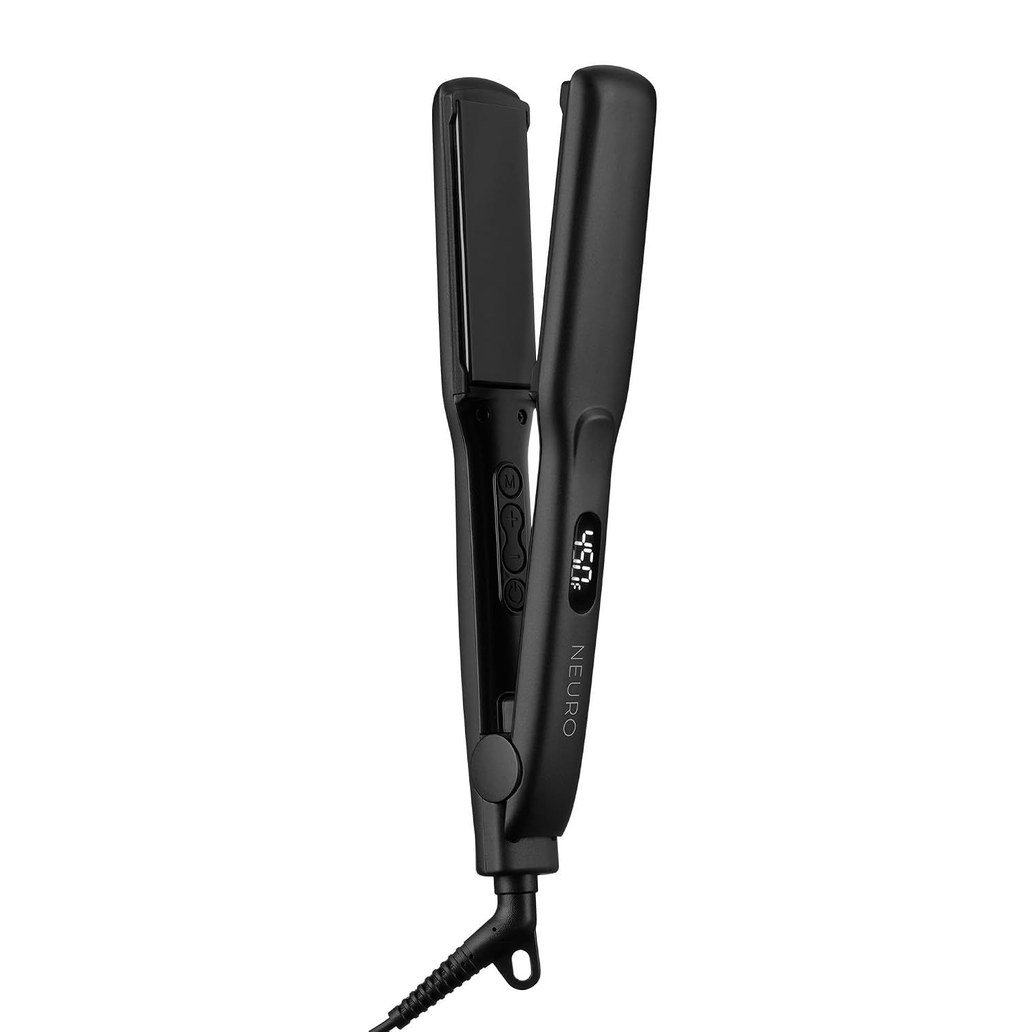 Neuro by Paul Mitchell Smooth 32 mm Ceramic Straightening & Styling Iron, Travel Flat Iron, Dual Voltage For Worldwide Use, Classic Plate Size For Smooth Styles