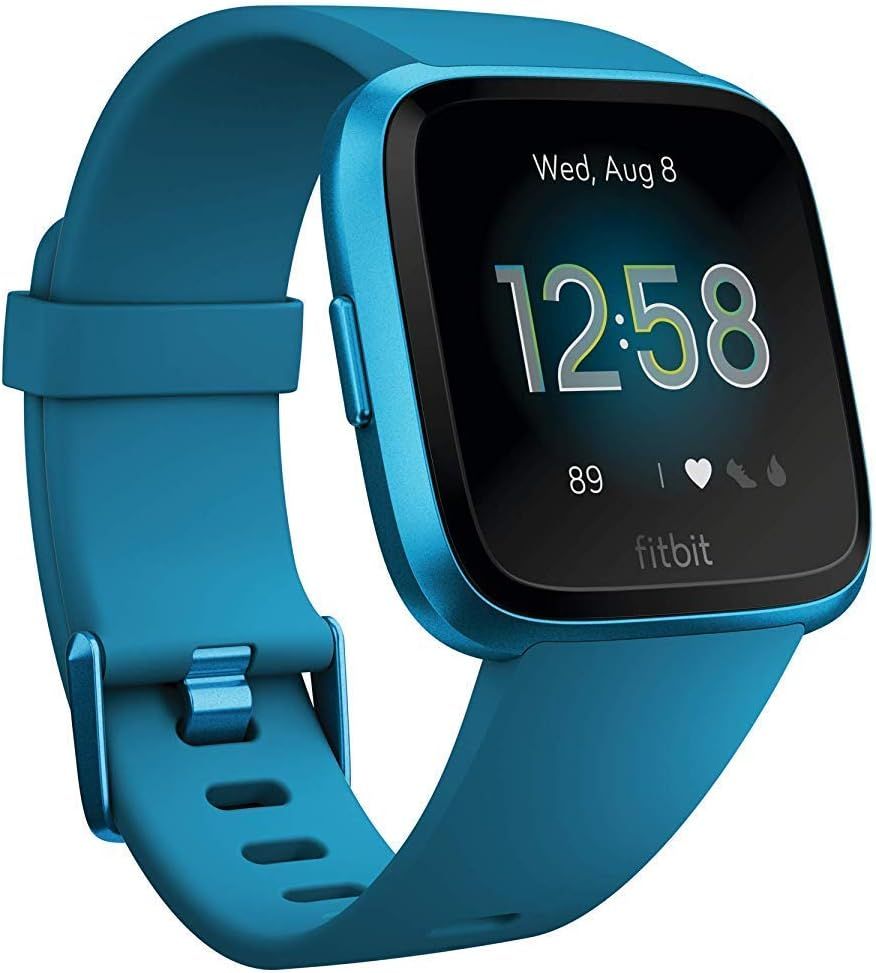 Fitbit Versa Lite Edition Smart Watch, One Size (S & L Bands Included)