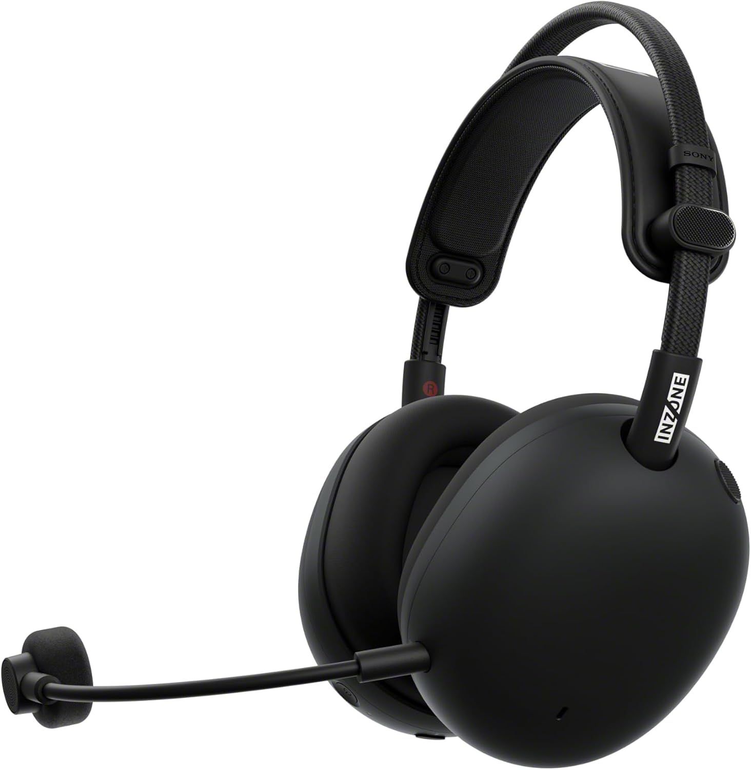 Sony INZONE H9 II Wireless Noise Cancelling Gaming Headset, WH-1000XM6 Drivers, Lightweight, Detachable Cardoid AI Mic, 2.4GHz and Bluetooth, Soft Case, for PC, PS5, Switch, and Mobile, Black