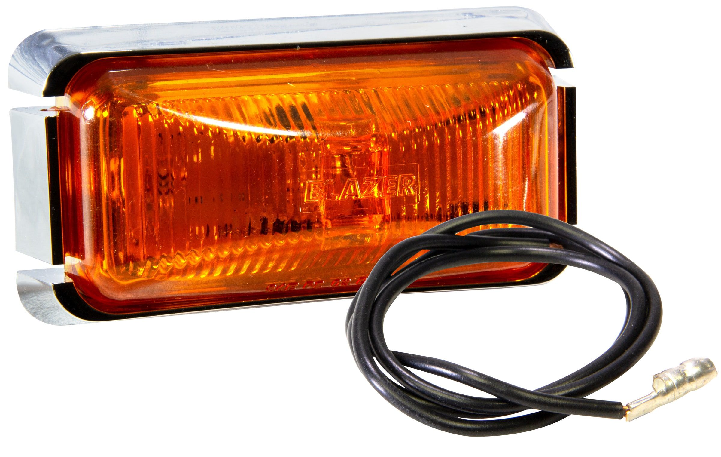 Hopkins LED 2-1/2\\" Sealed Rectangular Clearance/side Marker Kit with Reflex, Amber