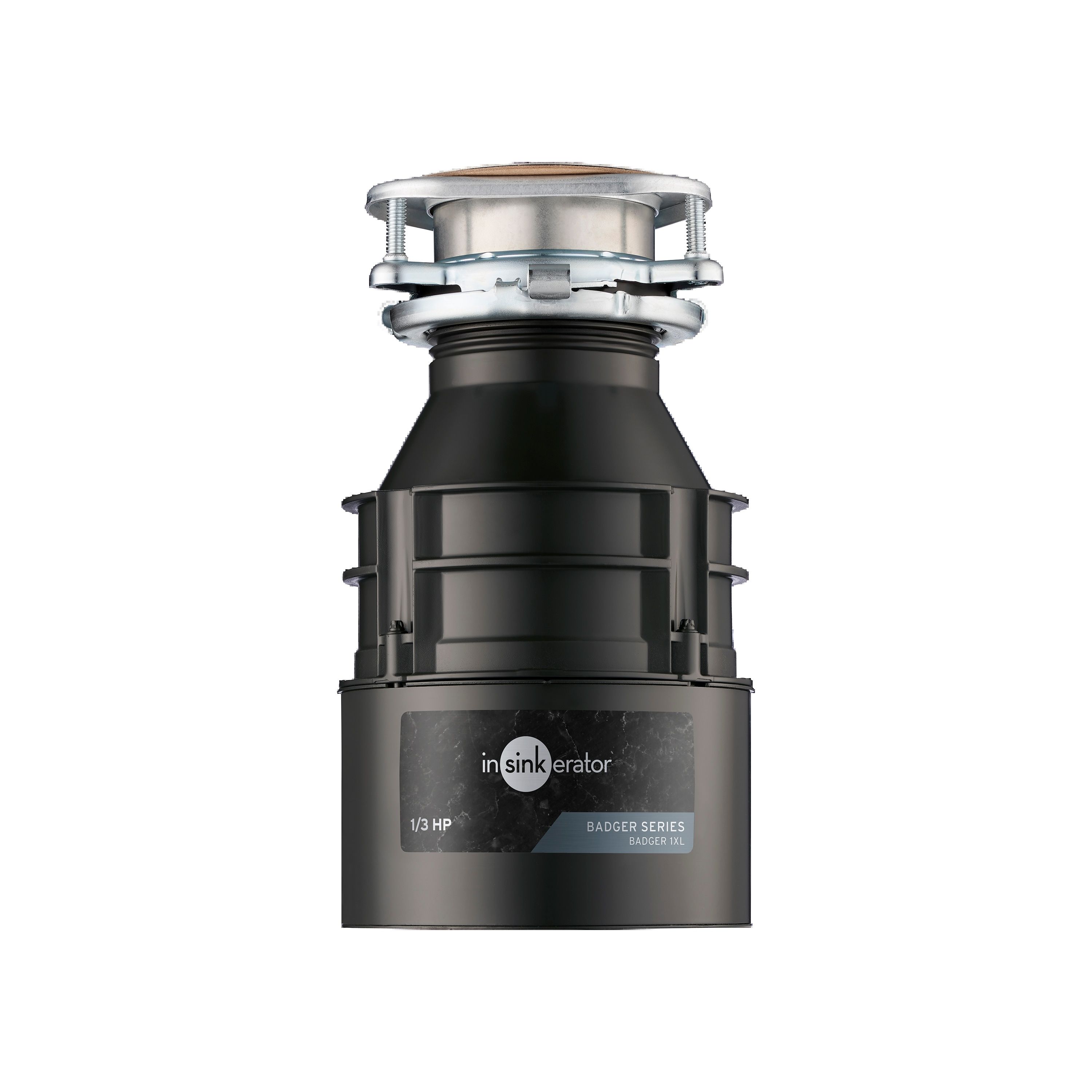 InSinkErator Badger 1XL Continuous feed 1/3-HP Septic Safe Non-corded Garbage Disposal