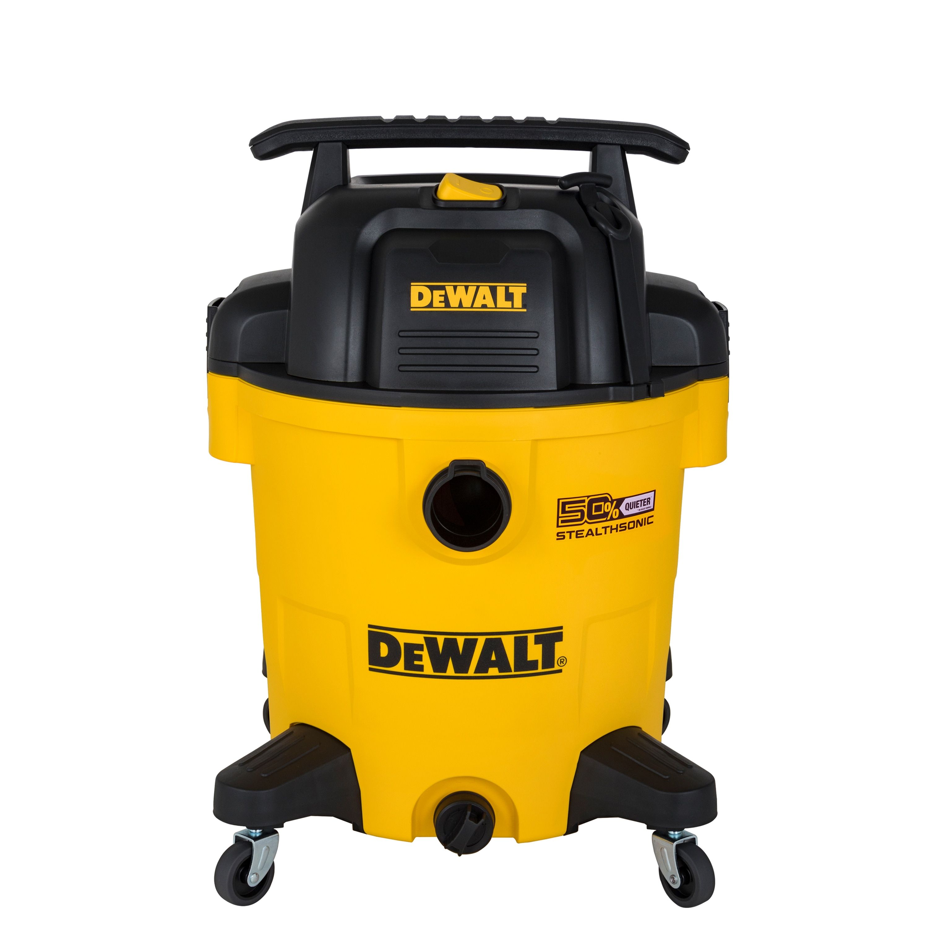 DEWALT Stealthsonic Quiet 12-Gallon 5.5 HP Corded Wet/Dry Shop Vacuum with Accessories Included
