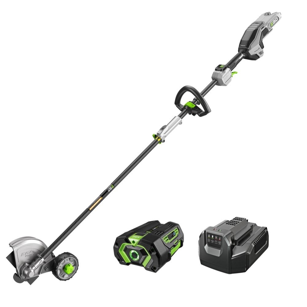 EGO POWER+ Multi-Head System Carbon Fiber 56-volt 8-in Handheld Attachment Capable Battery Lawn Edger 4 Ah (Battery Included) (Charger Included)