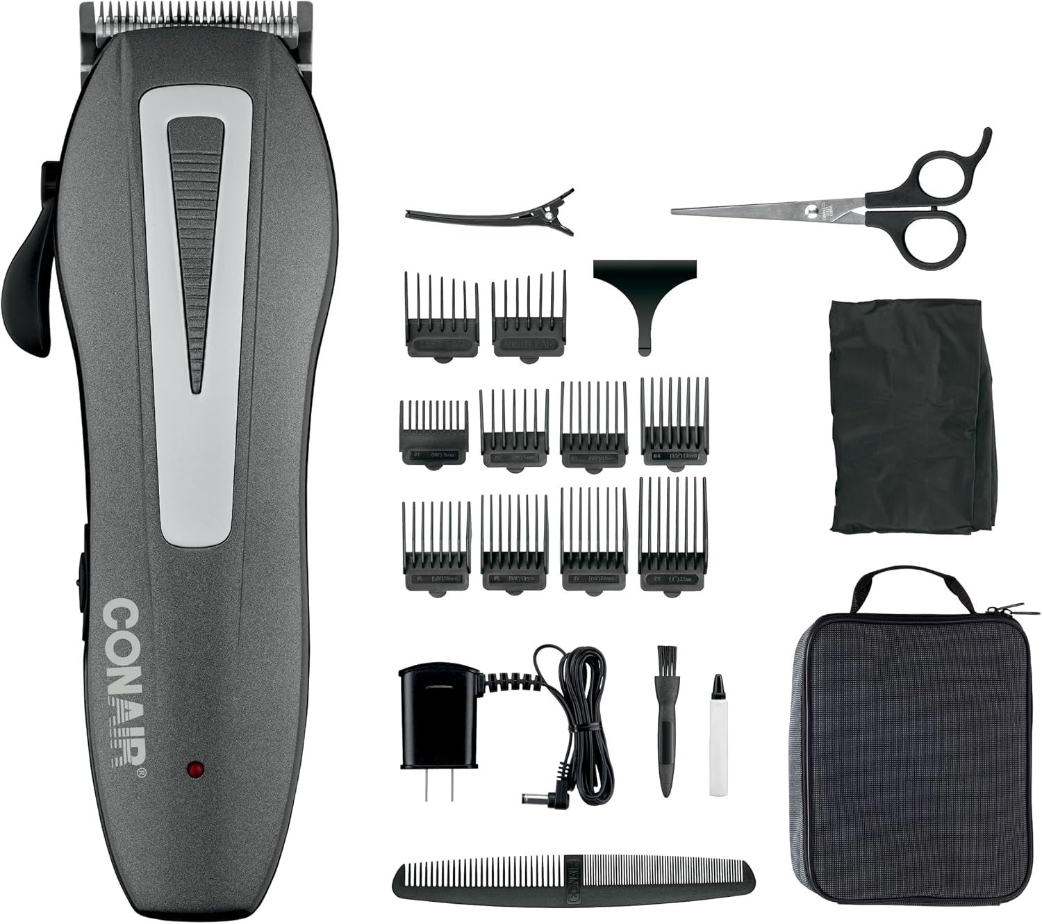 Conair for Men Conair for men 20 pc lithium ion clipper haircut grooming kit, 1 count