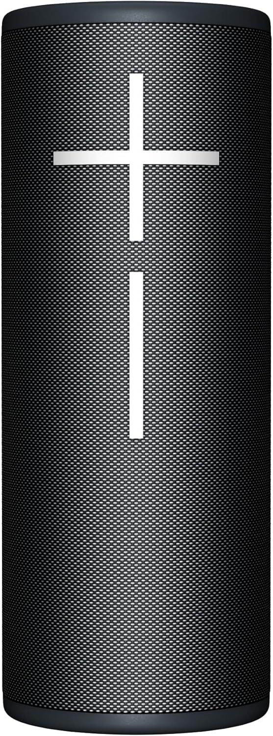 Ultimate Ears MEGABOOM 4 Portable Waterproof Bluetooth Speaker with Immersive 360-Degree Sound and Balanced Bass, Floating Speaker with 20-Hour Battery and 147ft (45m) Range - Black