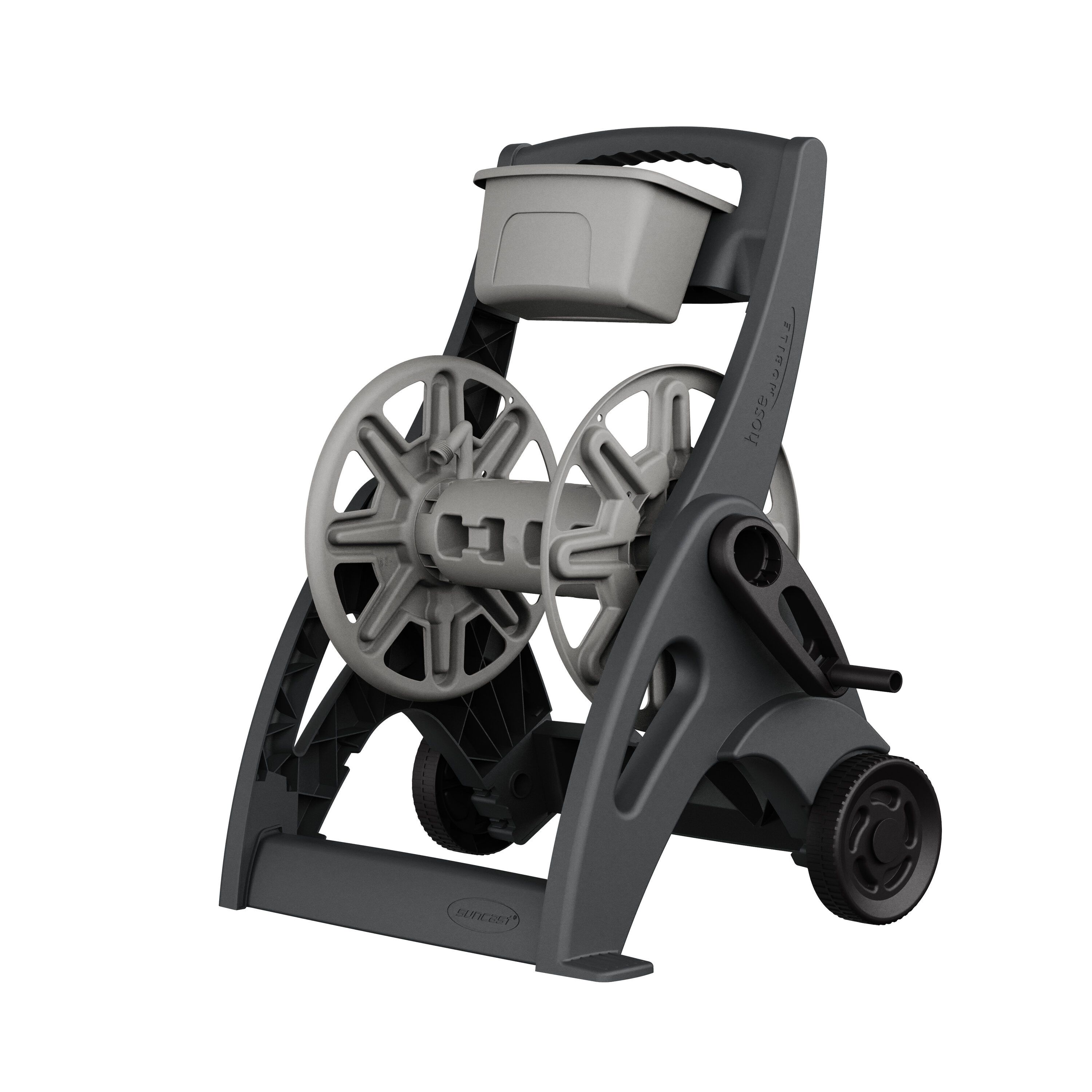 Suncast Hosecart Plastic 200-ft Cart Hose Reel