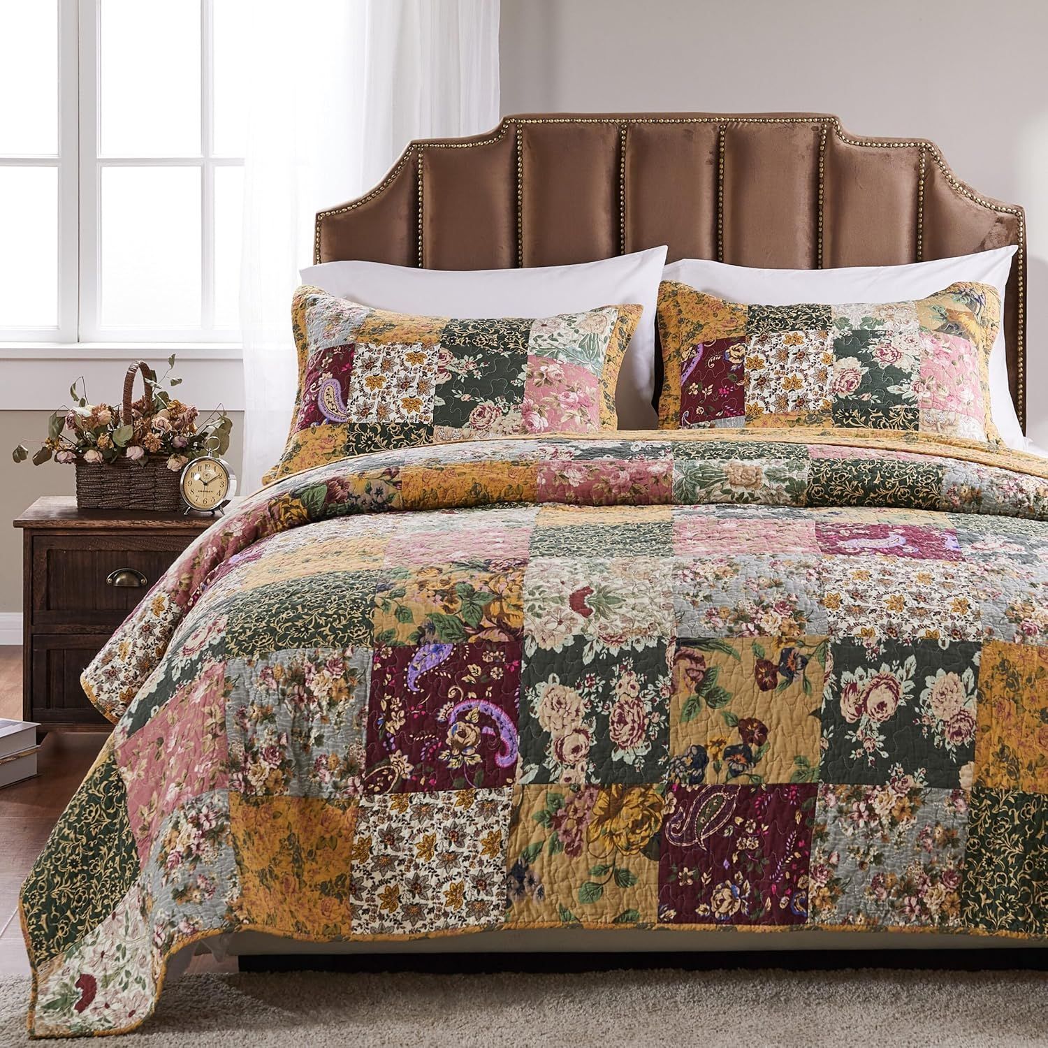 Greenland Home Antique Chic Full/Queen Quilt Set
